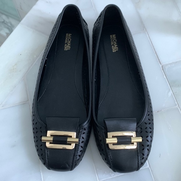 MICHAEL Michael Kors Shoes - Michael Kors Flats with Gold Hardware